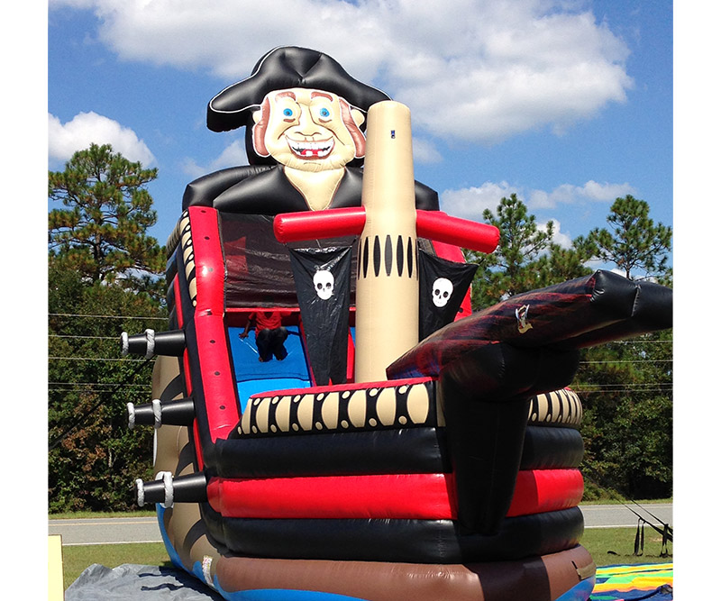 Pirate Themed Inflatable Slide Rental Statesboro GA