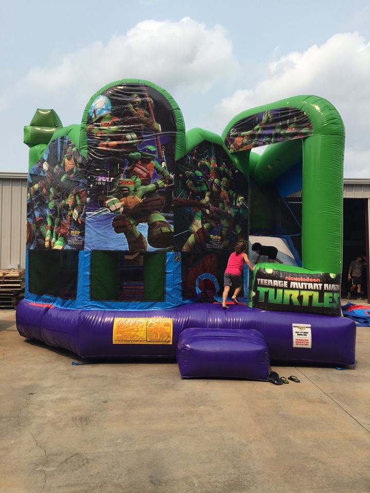 TMNT Inflatable Combo Rental in Statesboro GA