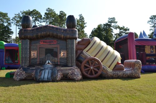 Western Themed Inflatable Rental in Beaufort SC
